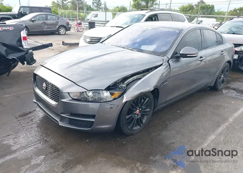 2017 Jaguar Xe Prestige from USA, damaged, VIN SAJAE4BG0HA966847